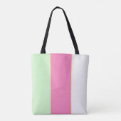 Hübsch Pastel Girl Spring Custom Tasche (Rückseite)