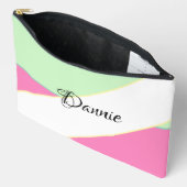 Hübsch Pastel Girl Spring Custom Zubehörtasche (Offen)