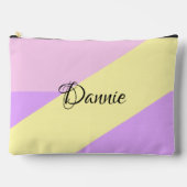 Hübsch Pastel Girl Spring Custom Zubehörtasche (Vorderseite)