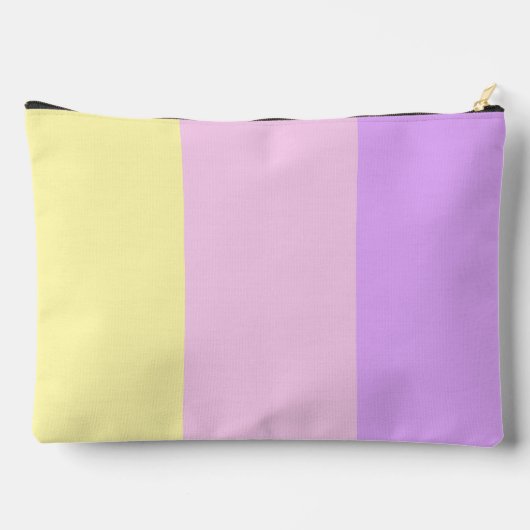 Hübsch Pastel Girl Spring Custom Zubehörtasche (Rückseite)