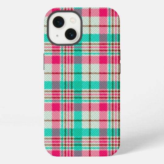 Hübsch Pastel Kariert Case-Mate iPhone Case Hülle (Rückseite)