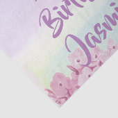 Hübsch Pastel Pink Hydrangea Wasserfarbe Seidenpapier (Ausschnitt)