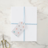 Hübsch Pastel Polka Dot Geschenkanhänger (Mit Garn)