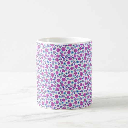 Hübsch Pastel Polka Dot Kaffeetasse (Mittel)