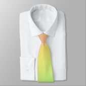 Hübsch Pastel Rainbow Gradient Wedding Neck Tie Krawatte (Gebunden)