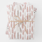 Hübsch Pastell Pink Weihnachten Geschenkpapier Set (Beispiel)