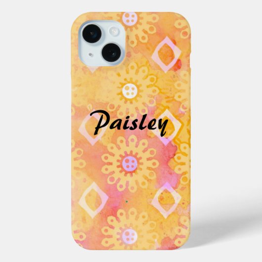 Hübsch Pastell Watercolor Case-Mate iPhone Hülle (Rückseite)