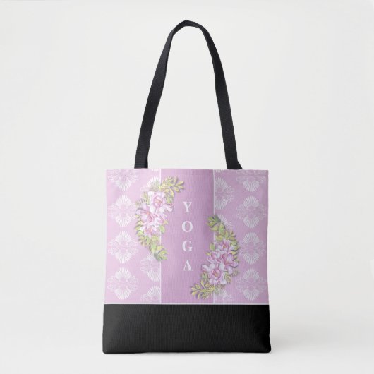 Hübsch Pastellrosa YOGA Tasche (Vorderseite)