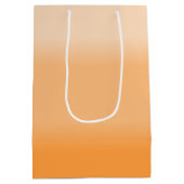 Hübsch Peach Ombre Mittlere Geschenktüte (Rückseite)