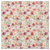 Hübsch Peach Peony Floral Stoff (Muster)