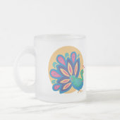 Hübsch Peacock One Mattglastasse (Links)