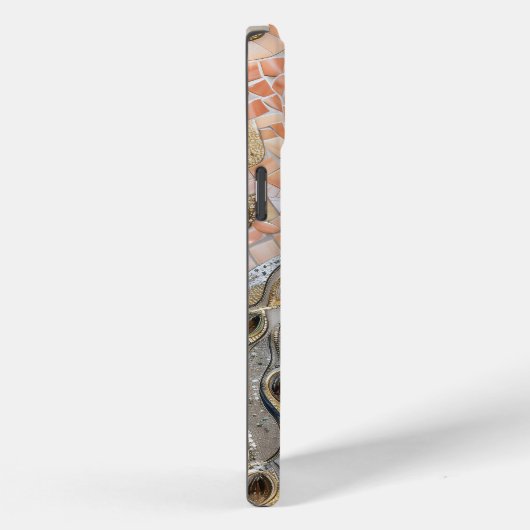 Hübsch Peacock Pink Gold Case-Mate iPhone Hülle (Rückseite / Rechts)