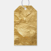 Hübsch Peacock Pink Gold Glam Geschenkanhänger (Rückseite)