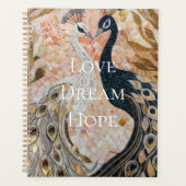 Hübsch Peacock Pink Gold Planer (Vorderseite)