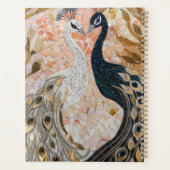 Hübsch Peacock Pink Gold Planer (Rückseite)