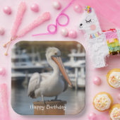 hübsch Pelican Pappteller (Party)