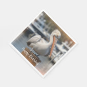 hübsch Pelican Serviette (Ecke)