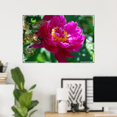 Hübsch Peony Poster (Heimbüro)