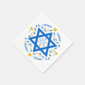 Hübsch Personalisiert, Bat Mitzvah Napkins. Serviette (Ecke)
