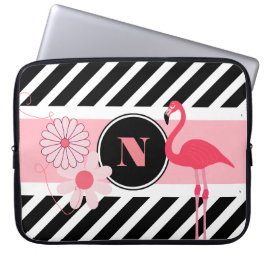 Hübsch Personalisiert Flamingo Laptopschutzhülle
