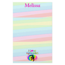 HÜBSCH PERSONALISIERT I LIEBE GYMNASTICS STATIONSS