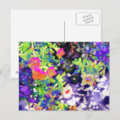 Hübsch Petunias Postkarte (Vorne/Hinten)