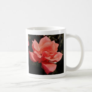Hübsch Pfirsiche Rosa Rose Kaffeetasse