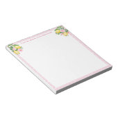 Hübsch Pink Amalfi Lemons | vom Schreibtisch Notizblock (angewinkelt)