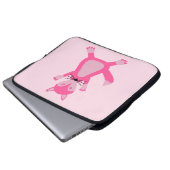 Hübsch Pink Baby Fox Laptopschutzhülle (Vorne Knopf)
