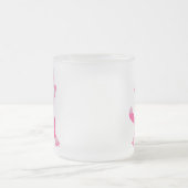 Hübsch Pink Baby Fox Mattglastasse (Mittel)