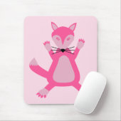 Hübsch Pink Baby Fox Mousepad (Mit Mouse)