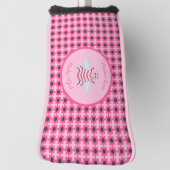 Hübsch Pink Baby Girl Bee Custom Golf Headcover (Rotieren 90)