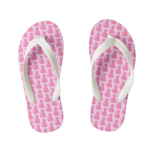 Hübsch Pink Baby Girl Cat Gemustert Kinderbadesandalen