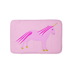 Hübsch Pink Baby Girl Unicorn Badematte