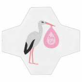 Hübsch Pink Baby Storch Fußball (Flach)