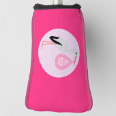 Hübsch Pink Baby Storch Golf Headcover (Rotieren 90)