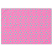 Hübsch Pink Blue Polka Dots Tischdecke (Vorderseite (Horizontal))