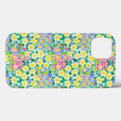 Hübsch Pink Blue Yellow Primroses Powis iPad Fall Case-Mate iPhone Hülle (Rückseite (Horizontal))
