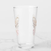 Hübsch Pink Butterfly Flügel Glas (Links)