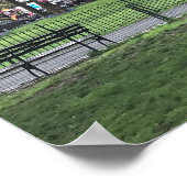 Hübsch Pink Cherry Blossom Tree NYC New York City Poster (Ecke)