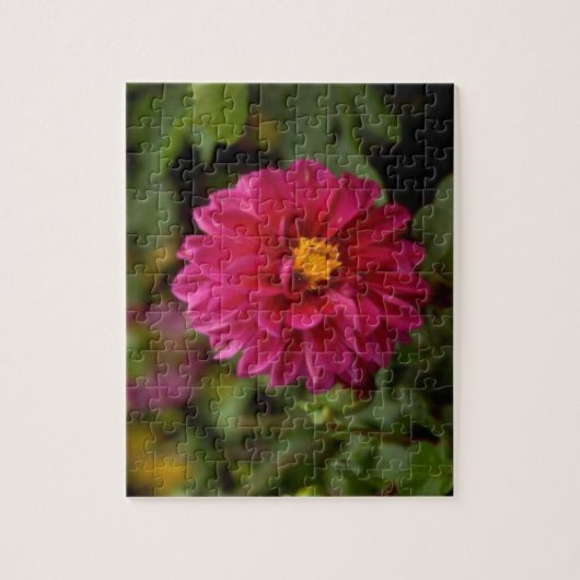 Hübsch Pink Dahlia Blume Puzzle (Vertikal)