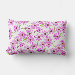 Hübsch Pink Daisies Kissen Für Draußen