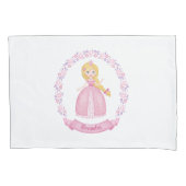 Hübsch Pink Fairytale Princess Pillowcase Kissenbezug (Vorderseite)