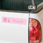 Hübsch Pink Fantasy Mermaid Autoaufkleber (Auf Lkw)