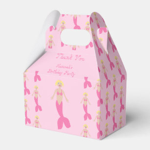 Hübsch Pink Fantasy Mermaid Custom Geschenkschachtel
