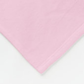 Hübsch Pink Fantasy Mermaid Fleecedecke (Ecke)
