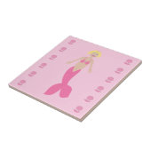 Hübsch Pink Fantasy Mermaid Fliese (Seite)