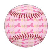 Hübsch Pink Fantasy Mermaid Gemustert Baseball (Rückseite)