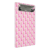 Hübsch Pink Fantasy Mermaid Gemustert Mini Klemmbrett (Schrägansicht)