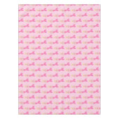 Hübsch Pink Fantasy Mermaid Gemustert Tischdecke (Vorderseite)